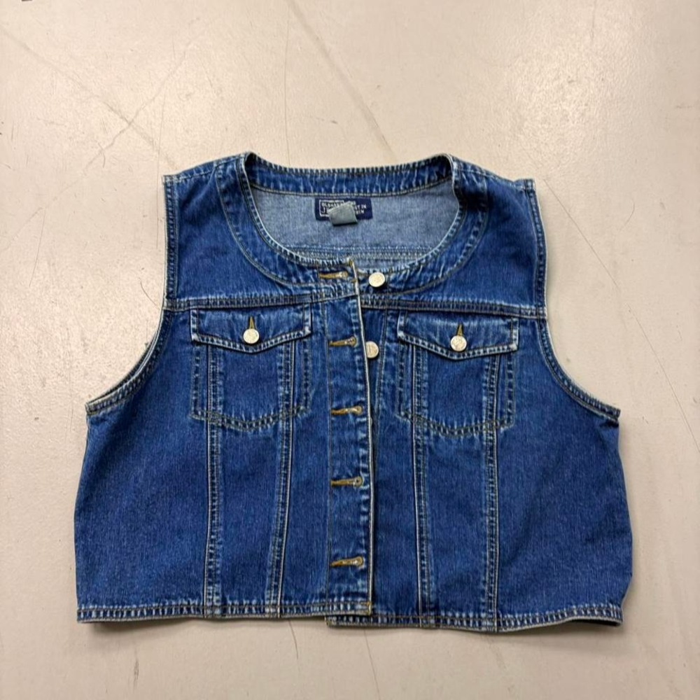 Vintage Old Navy Jeans Denim Vest Large